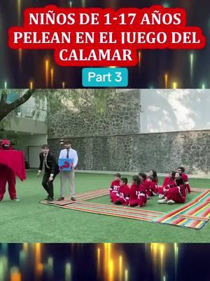 Niños de 1-17 Años Pelean en El Juego del Calamar - Part 3 #yoloaventuras #yoloaventurass #shorts 