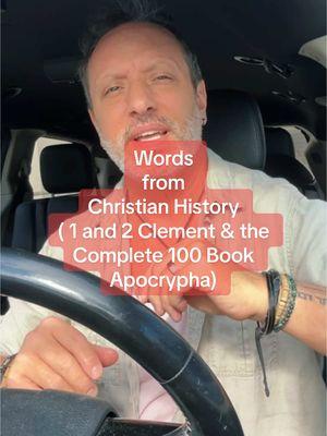 Words from Christian History ( 1 and Clement & the Complete 100 Book Apocrypha) - Christian history reminds us that humanity’s struggles—pride, fear, and division—were then as they are now, despite cultural changes. Take Clement of Rome, an early leader traditionally seen as the fourth bishop after Peter. Writings like 1 Clement and 2 Clement, attributed to him, highlight the disconnect between speaking truth and living it. Though historians debate their authorship, these letters reveal the early church’s struggles and hopes. In 2 Clement 13, we read: “When pagans hear the oracles of God, they marvel. But when they see our actions unworthy of the words we speak, they turn to blasphemy.” The charge? Hypocrisy. The command to “love your enemies” has been more slogan than practice, both then and now. This isn’t just history; it’s personal. Living out genuine love—patient, generous, and kind—challenges us beyond sermons and Bible verses. Early Christian writings, like those found in the Complete 100 Book Apocrypha, remind us that the Good News isn’t just words but a call to transformation. So, what will people see when they encounter you today? #christianhistory #clementofrome #christian #kenarrington     #creatorsearchinsights 