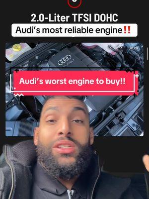 Some Audi engine reliability sucks but there some amazing engines they have built! #greenscreen #cars #cardealer #fyp #audi #engine #reliable #mechanic #carbuying #cartok #carsales #dealership #dealershiptiktok