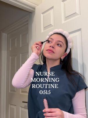 nurse morning routine 🎀🤍 #nursemorningroutine #morningroutine #ditlofanurse #getreadywithme #nursetok #latinanursetok #latinanursesoftiktok #latinacontentcreator @wearfigs @owalalife @Kiehl's Since 1851 @Maybelline NY @NYX Professional Makeup @Keurig 