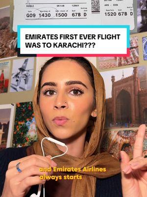 Fun little fact I learned from my dad when we were looking through his old plane tickets ✈️ #pia #pakistan #emirates #history #karachi #dubai 