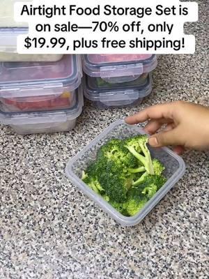 Perfect for Storing Food, Snacks, and Meal Prep! #MealPrepContainers #SnackStorage #TikTokFavorites #FoodOrganization #TikTokShop #YearEndSale