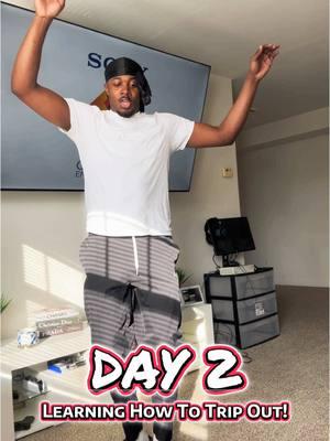 🚨Day 2 - Learning How To Do Trip Out Dance! IM GETTING BETTER🔥😂😂🤦🏾‼️ “TIPPY TOES” (Out Now)  #fyp #foryoupage #tripout #tripoutdance #tutorial #Viral #fypシ #fyp #coreyfloca #viralvideos 