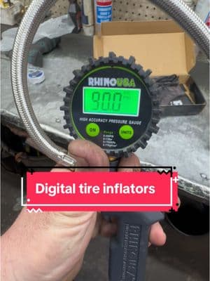 Rhino digital tire guage #mechanic #mechaniclife #mechanicsoftiktok #lawncare #tire #air #psi #digital #viralvideo #fypシ #fypシ゚viral #keepwrenching🔧🤙 