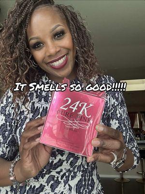 This 24k Pure Pink is Long-Lasting and smells so yummy! My new favorite! #parfum #perfumetiktok #smellgoodfeelgood #strawberryvanilla 