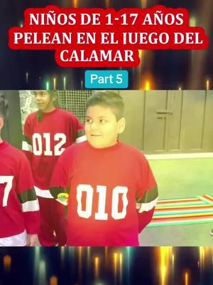 Niños de 1-17 Años Pelean en El Juego del Calamar - Part 5 #yoloaventuras #yoloaventurass #shorts 