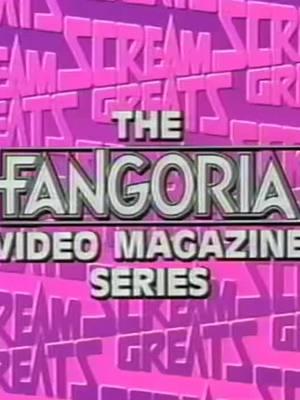 The Fangoria Magazine video series #fangoria #fangoriamagazine #horror #horrormovies #cringe #vhs #vhsedits #vcr #fyp #fypシ #vcrparty #foundfootagefestival 