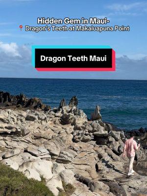 Hidden gem alert! 🌊🐉 Makaluapuna Point, aka Dragon’s Teeth, is a must-see in Maui. Just a short walk from The Ritz, this free spot offers stunning lava formations and ocean views you won’t forget. Add it to your Maui bucket list! ✨ #MauiAdventures #DragonsTeeth #MakaluapunaPoint #HawaiiTravel #HiddenGem #MauiHikes #FreeThingsToDo #OceanViews #TravelMaui #ExploreHawaii #IslandVibes