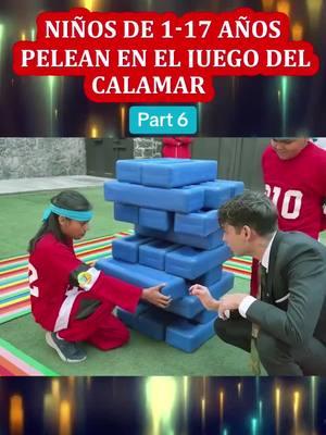 Niños de 1-17 Años Pelean en El Juego del Calamar - Part 6 #yoloaventuras #yoloaventurass #shorts 