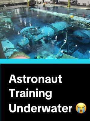 #astronaut #submechanophobia #thalassaphobia #megalophobia #astronauttraining #nasa #space #spacestation #underwater #pools #pooltok #swimmingpool  