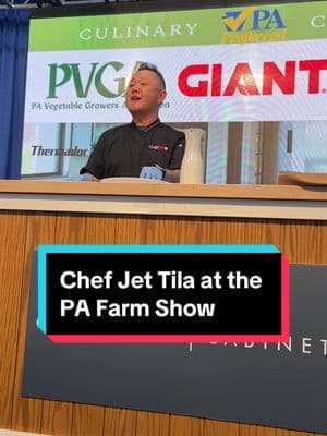 Food Network celebrity chef Jet Tila had a great time spending his Sunday at the Pennsylvania Farm Show!  #farm #agriculture #farmtok #agnews #newstok #newspaper #pennsylvania #pennsylvaniafarmshow #farmshow #pafarmshow #jettila #foodnetwork #cooking #chef #cookingshow #celebritychef #celebrity 