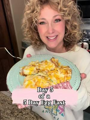 Day 5 of a 5 Day Egg Fast update. Get my Free Guide on my Blog - link is in my Bio. #eggfast #fasting #fatlossjourney #weightlossjouney #carnivore #carnivorediet #meatbased 