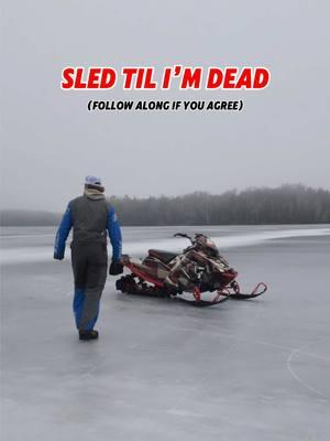 Making the most of these conditions… SLED TIL WE DEAD 🤘🏽 Don’t try this at home, we’re professionals 😉 #snowmobile #snowmobiling #sledtok #snowmobilelife #sledlife #sled #sledwrap #sledusa #arcticfx #dji #vibe #ice #powersports #polaris #ata #addictedtoaltitude #foryou #fyp 