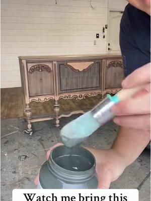 Watch me bring this piece back to life with paint 🤩 #paint #painting #painter #paintersoftiktok #paintedfurniture #furniture #furnitureflip #furnituremakeover #homeimprovement #diyproject #DIY #fyp #pintura #beforeandafter #howto #fusionmineralpaint #mineralpaint #woodworking #wood #tool #refinish #refurbish #upcycle #recycle #ecofriendly #antique #paratii #farmhouse #country #rustic #western #decor #Home 