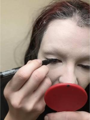 Do my makeup with me on this Hungover Sunday! #grwm#sattire#joke#grwm#tradgoth#alternative#moderngoth#goth