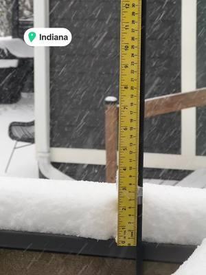 An update from #indiana #snow #snowstorm2024 #snowstorm 