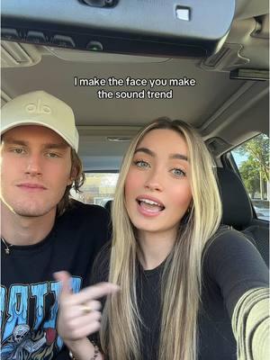 we had way too much fun making this🤣🤣 #imakethefaceyoumakethesoundchallenge #couple #coupletrend #challenge 