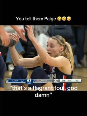 paige bueckers will always have that genuine convo with the ref #uconnwbb #paigebueckers 