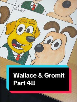 Replying to @LOGO COMMISSIONS STILL OPEN!! Should I make more?? #fyp #wallaceandgromit #wallaceandgromittiktok #wallaceandgromitvengeancemostfowl #aardman @Aardman #bluey #blueytok #art #artistsoftiktok #drawing #viral 