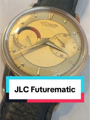 A very cool look at this valuable vintage watch! What do you think about the futurematic? #watch #watches #vintage #vintagewatch #jlc #rolex #ap #fyp #foryou #watchtok #collection #mensfashion #watchaddict #restored 