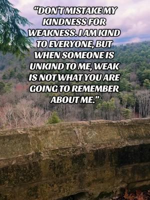 It’s okay to be kind and still have boundaries! 💪🏻  #kindness #notadoormat #boundaries #nature 