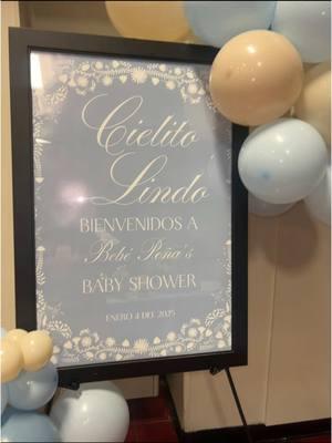 Baby Shower de mi hermanita.. todo lindisimo 🩵💙 #cielitolindobabyshower #cielitolindo #cielitolindotheme #babyshower 