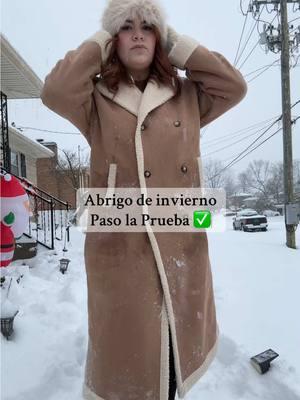 #wintercoat #forwomen #coats #coatseason #snowcoat #abrigos #abrigosdeinvierno #abrigosmujer #abrigopasolaprueba #pasolaprueba #✅ #paramujeres #fypシ #snowday #snow 