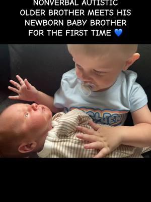 NONVERBAL AUTISTIC OLDER BROTHER MEETS HIS NEWBORN BABY BROTHER FOR THE FIRST TIME 💙🙏🏻🌟🙏🏻💙 #autism #autismawareness #autismacceptance #autismoftiktok #autistic #autisticadult #autistictiktok #autismmom #dkane #lalo #arad #vs #battle #babymomma #babymama #dekalb #thealimoe #babyalimoe #chicago #sayitaintso #father #mother #mom #dad #son #child #children #family #friend #bestfriend #Love #happy #kiss #kisses #newborn #baby #babies #fy #fyp #foryou #foryourpage #fypシ #fypage #fypシ゚viral #viral #trending #share #duet #stitch  #trend #travel #sports 