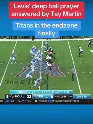 What a play💀 #titans #oilers #tennesseetitans #willlevis #nfltiktok #nflqb #atozsports #nfldraft 