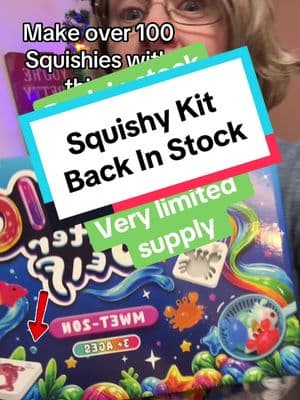 Back in stock. Grab em fast @Kiditos #kiditos #magicwaterelf #makeyourownsquishies #diysquishies #squishies #squishykit #squishies #indoorwinteractivities #indoorfun #trendingtoys #backinstock #toysoftiktok #tiktoktoys 