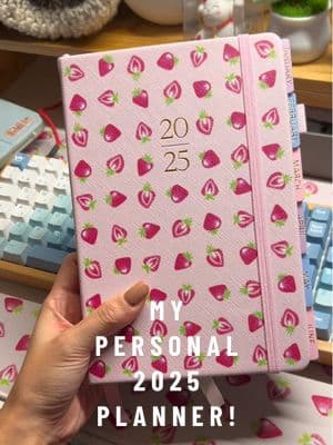 Love the process of setting up a new planner. It’s like getting new shoes! #planner #2025planner #planneraddict #bulletjournaling 