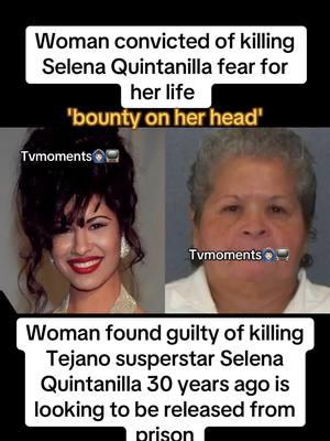 Woman convicted of killing superstar Selena Quintanilla fears for her life #texas #gatesvilletx #corpuschristi #corpuschristitexas #corpuschristitx #selena #selenaquintanilla #selenaquintanillaperez #selenaquintanillafans #crimejunkie #truecrime #selenaquintanillaedit #yolandasaldivar #fyp #fypシ #viral #viralvideo #tvmoments🙆🏻‍♂️📺  