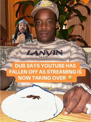 DUB Says YouTube Has Fallen Off As Streaming Is Now Taking Over 😳 #greenscreen #notquitelikedub #ddg 