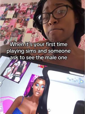 Where are all the good male cc omg😭 #sims4 #simstok #foryoupage #lmfao #cc #simsmods #fypシ #woman #relatable 