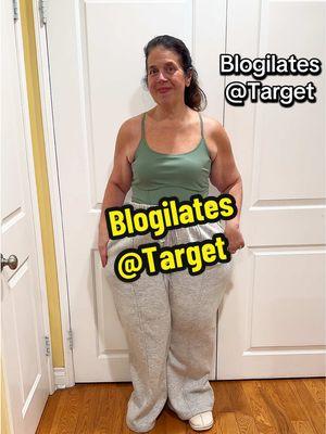 So happy we can access affordable pieces from Blogilates at Target now! These wide legs Travel sweatpants are so thick, roomy, warm and comfy. The drawstring waistband, deep slash pockets and pintuck detail on the front and back are wins for practicality and style.  Love the long line of this corset crop bralette and this hedge green color. Comment Blogilates for the details⬇️ #athleisurewear #athleisure #casualstyle #comfystyle #creatorsearchinsights @cassey @target 