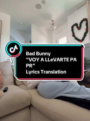 Les digo desde ahora… prepárense que este álbum va pa replay full y más esta canción 😩😩 What’s your fav song!??#fyp #parati #badbunny #debitirarmasfotos #voyallevartepapr #music #latina #lyricstranslation