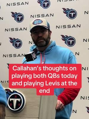 “I thought he had earned the right to go out and play.” #titans #willlevis #masonrudolph #briancallahan #nflqbs #nfldraft #atozsports 