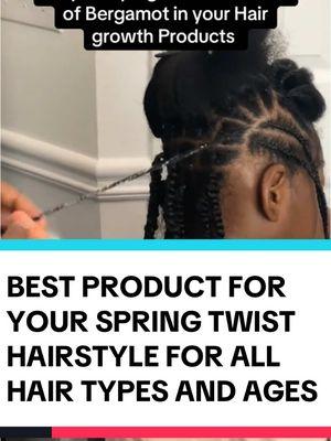 #creatorsearchinsights #springtwist #naturalhair #hairstyles #giftedcosmetics #hairgrowthoil 