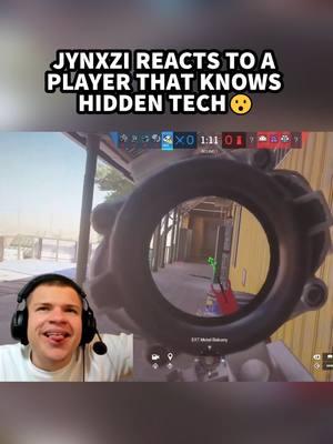 Jynxzi reacts to a player that knows hidden tech #jynxzi #jynxziclips #jynxzireacts #r6seige #reacts #r6