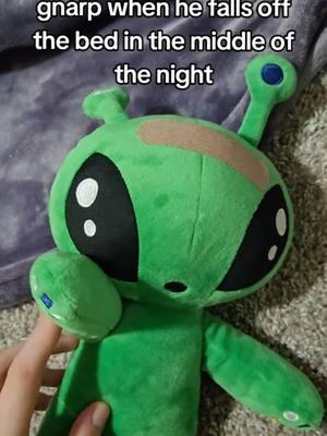 he needs some ibuprofen 🥲  discord server in bio !! #ikea #plush #gnarpgnarp #alien #aftonsparv #ikeaalien #fyp #silly #plushies 