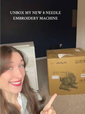 One year ago I got my first multi needle embroidery machine! Crazy how fast time goes #machineembroidery #embroiderymachine #embroiderymachinebusiness #SmallBusiness #machineembroiderytips #machineembroiderydesign #multineedleembroiderymachine #tajima 