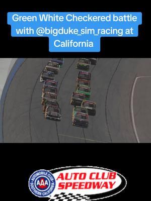 This was an awesome battle with @bigduke_sim_racing  for the win at one of my hometracks. Duke's restart was 🔥. #iracing #nascar #nascartruckseries #simracing #simracingsetup #simrig #simracingrig #trakracer #simracingseat #keepdiggin #foryou #foryoupage #foryouofficial #foryoupageofficiall #official #fyp