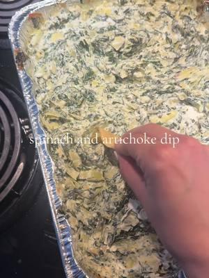 If you’re from the south, you understand we don’t actually measure anything LMFAO. #Recipe #spinachdip #spinachartichokdip 