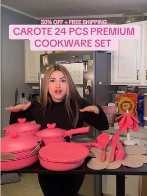 The color 😍 #carote #nonstickcookware #premiumcookware #kitchenmusthaves #fyp @Carote USA 