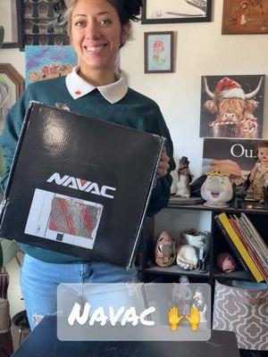 @NAVAC was super sweet to send over a holiday box!  Thank you guys!  What do yall think about Navac!? Super exited to see what we do with them!  What would yall like go see? #navac #hvac #hvactools #navacinc #navachvac #commercialhvac #residentialhvac #womenintrade #trades #bluecollar #bluecollarbabe #hvaclife 