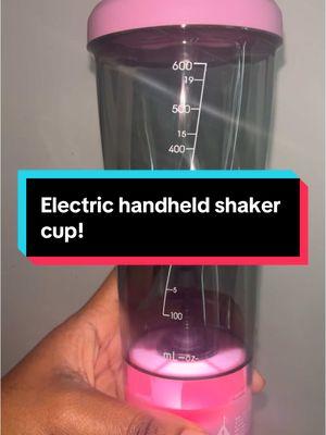 Electric handheld shaker cup AND it comes with a charger 😍 #tiktokshopfinds #electricshaker 