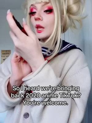 I always get remember comments on this TikTok 😭😭 #anime #cosplay #himikotoga #myheroacademia 