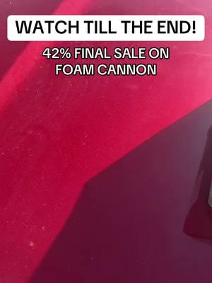 Get this for dirt cheap while the sale last #cartok #carwash #car #sale #fyp #2025 #newyears #goals #flashsale #ford #explorer #foamcannon #pressurewashing 