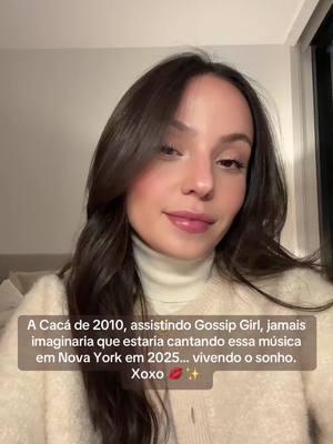 De fã de Gossip Girl em 2010 a viver o cenário dos meus sonhos em 2025 🗽✨ Xoxo 💋 #GossipGirl #NYC #SonhoRealizado 