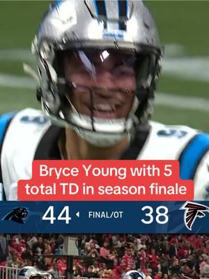 Bryce Young went OFF in Week 18 #nfltiktok #nflfootball #panthers 